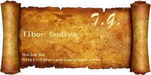 Tibor Godiva névjegykártya
